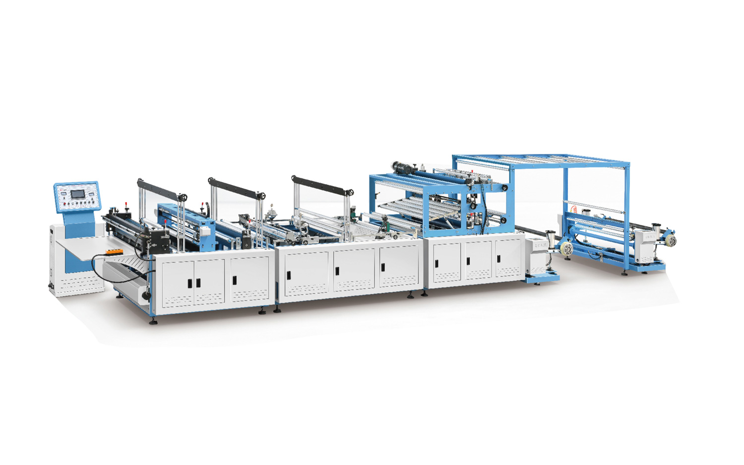 ZXL-1300雙放料無紡布制袋機(jī)(香蕉套袋、衛(wèi)浴潔具套袋、沙發(fā)套袋)